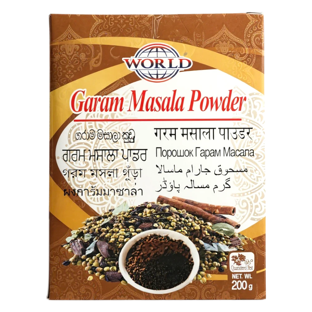 WORLD GARAM MASALA  POWDER 200G